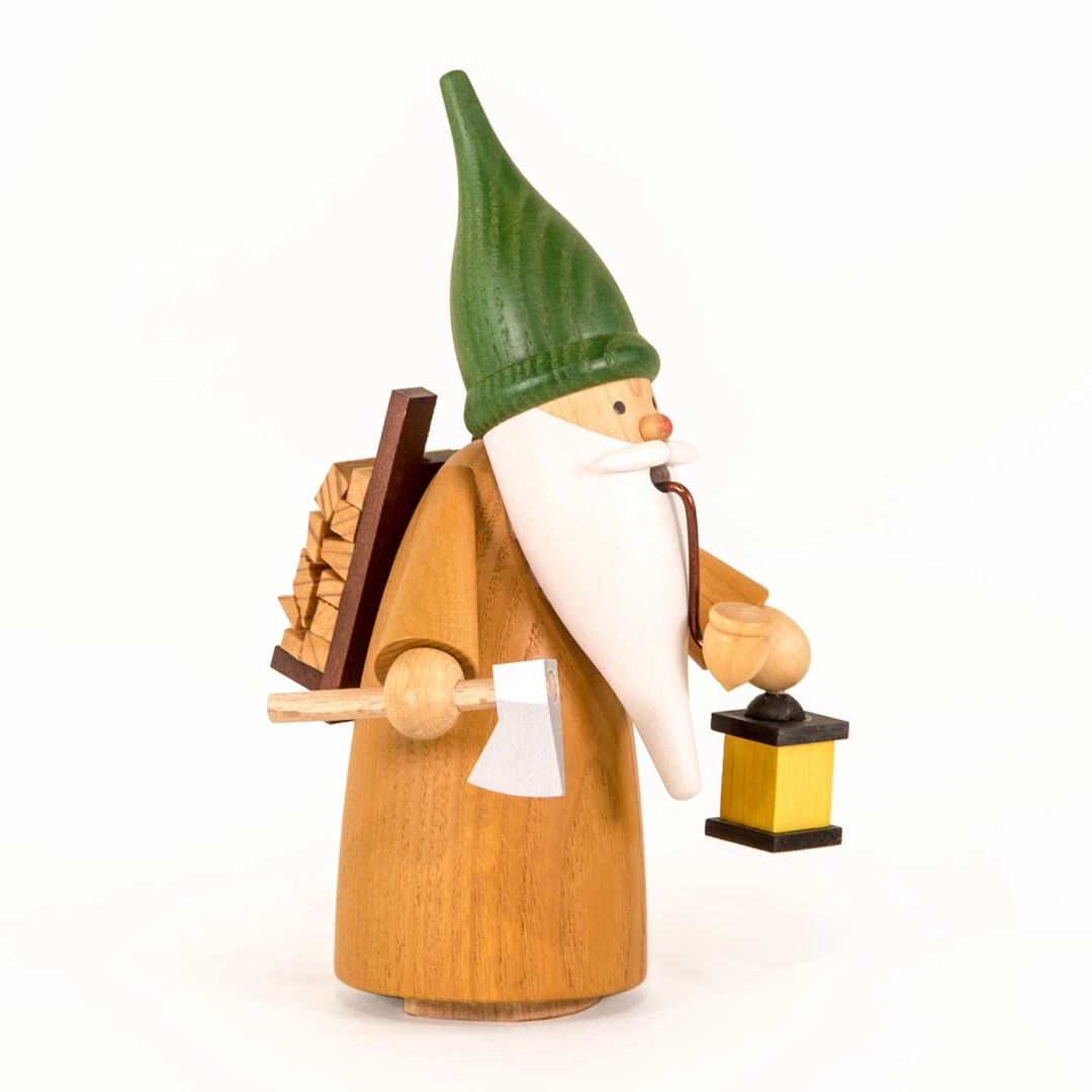 Räucherfigur Holzsammlerwichtel