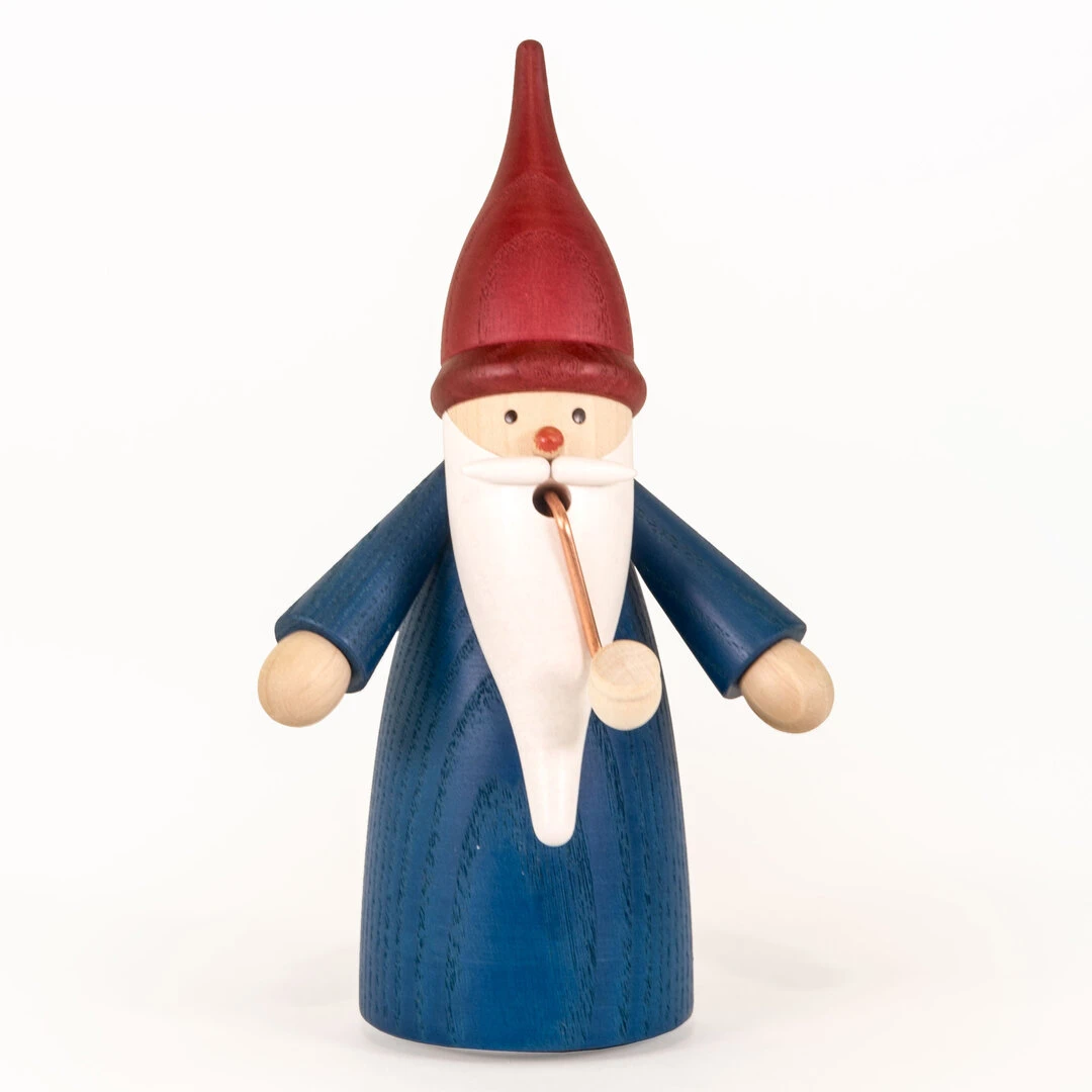 Räucherfigur Wichtel, Blau