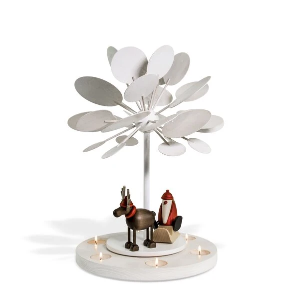 Teelichtpyramide Wärmespiel Jahreszeitenbaum