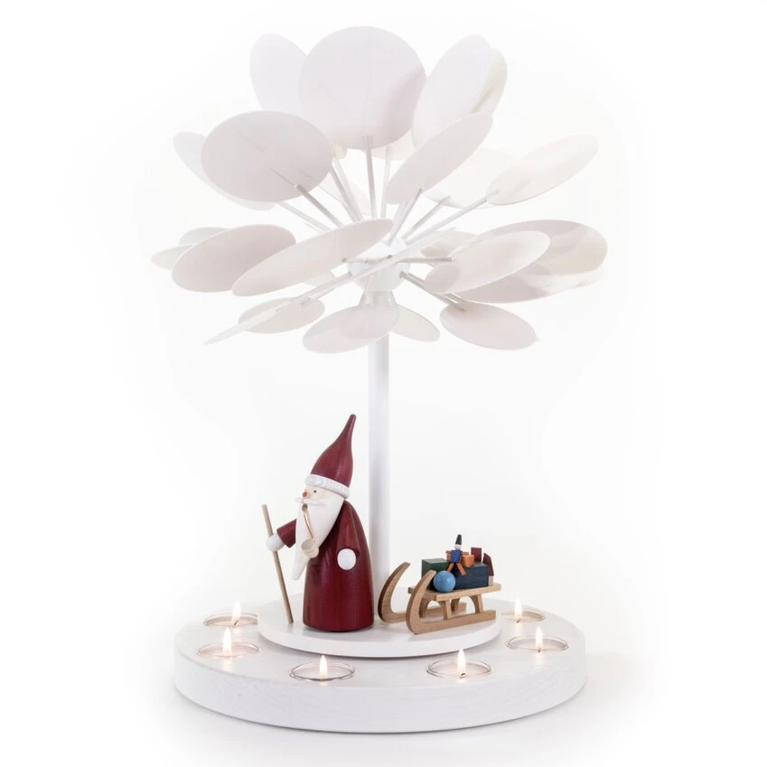 Teelichtpyramide Wärmespiel Jahreszeitenbaum